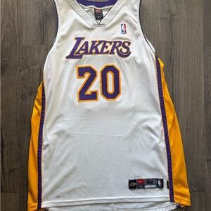 Nike NBA Los Angeles LA Lakers Gary Payton Basketball Jersey #20 XXL